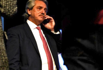 Alberto Fern�ndez: "Lo consult� a Marcelo Gallardo para que me explique un poco c�mo podr�a volver el f�tbol"