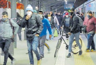 Aument 22% la cantidad de pasajeros en los trenes y no reforzaron los controles