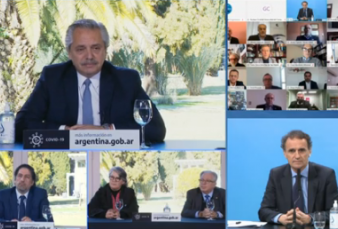 Alberto Fern�ndez: "Hubo un momento en que algunos creyeron que la educaci�n p�blica era un lugar donde lamentablemente se ca�a
