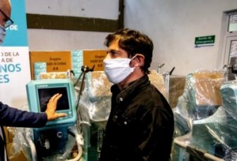 Kicillof anula una compra de respiradores y pide que la empresa le reintegre $124 millones