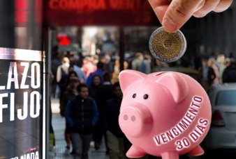 En la primera quincena, los plazos fijos crecieron 7% real y los pr�stamos apenas 1%