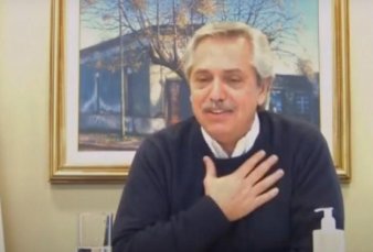 100 a�os de la radio - Alberto Fern�ndez: "Es una compa��a importante para m�, es fantas�a"