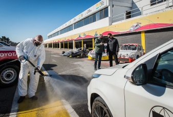 Automovilismo: cuatro categoras ponen en marcha el protocolo