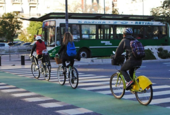 Rcord absoluto de ciclistas en la Ciudad de Buenos Aires