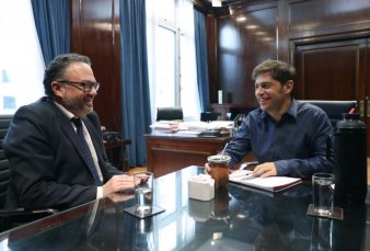 Kicillof cierra la ronda de reuniones para definir las medidas de reactivacin