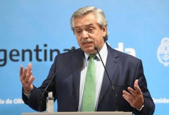 Alberto Fern�ndez:  "Pareciera que la historia me ha predestinado a terminar lo que empez� N�stor, continu� Cristina, y luego se interrumpi�"