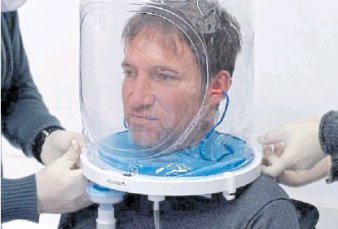 Mendoza: usarn cascos de oxgeno para descomprimir las terapias intensivas