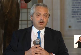 Alberto Fern�ndez: "Lo �nico que le pido a la vida es que N�stor me acompa�e siempre"