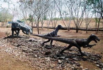 Encuentran huellas de un dinosaurio bpedo en la localidad neuquina de El Chocn