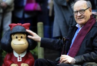 El mundo entero llora a Quino, el padre de Mafalda