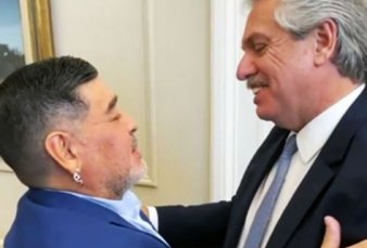 Alberto Fernndez: "Diego era la Argentina en el mundo"