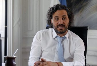 Santiago Cafiero: "El presidente est� conforme con c�mo viene trabajando el gabinete"