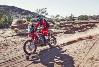 Dakar 2021: Argentinos sobresalen en moto y cuatriciclos