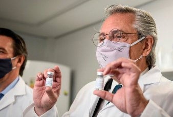 Fern�ndez destac� el desarrollo argentino del suero hiperinmune para combatir el Covid-19