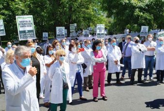Paro hoy y el martes del personal de hospitales en plena segunda ola de covid