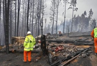 Patagonia: 30 mil hectreas afectadas por los incendios y varios focos activos