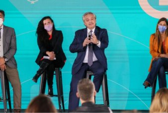 Con Echarri y Suar, Fern�ndez lanz� un plan para la industria audiovisual