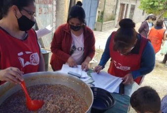 Dar�n 70.000 vacunas a movimientos sociales que trabajan en comedores