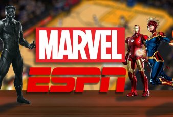 ESPN, Marvel y la NBA se unen en un indito partido temtico de Avengers con efectos especiales