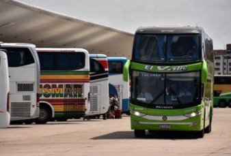 Paro de micros por 48 horas en el interior