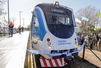 Transporte reactiv el ramal del Belgrano Sur a Marcos Paz despus de 28 aos