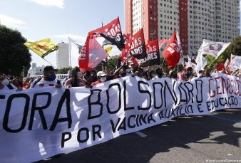 Multitudinarias marchas en Brasil y en otros pases para pedir la salida de Bolsonaro