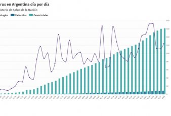 Coronavirus: se report la ms baja cantidad de contagios desde junio del ao pasado