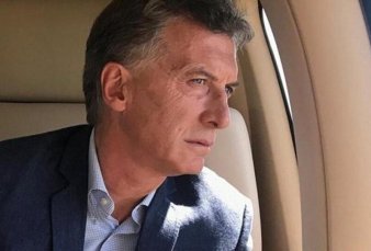 Lleg� Macri y Larreta espera que se sume a la campa�a electoral