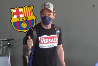 Messi volvi a Barcelona y es iminente el anuncio de un acuerdo con el club