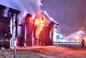 El Bolsn: incendiaron una oficina turstica y denuncian que fue intencional