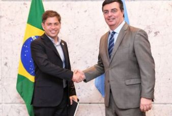 Kicillof afianza los lazos con Brasil para potenciar la reindustrializacin