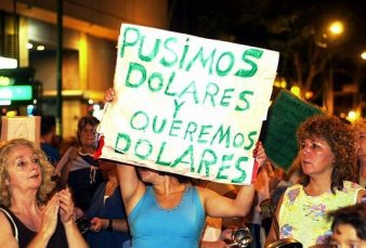 Se cumplen ya 20 a�os del corralito, la medida que desat� la furia de los ahorristas