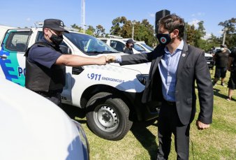 Kicillof prometi sumar 40.000 policas al conurbano en dos aos