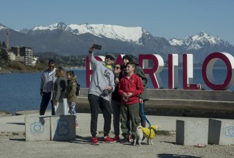 San Carlos de Bariloche, casi con un 100% de ocupacin