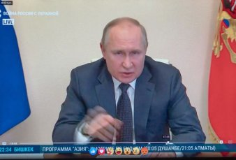 Putin, ms sombro, exige "purificar" a Rusia de la escoria y los "traidores"