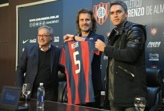 Insa fue presentado como tcnico de San Lorenzo