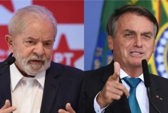 Lula y Bolsonaro midieron fuerzas en actos masivos antes de la campaa