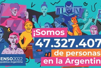 La población argentina es de 47.327.407 personas