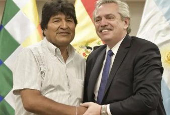 Alberto Fern�ndez y Evo Morales impulsaron la ampliaci�n del Mercosur