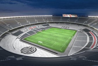 El Monumental ser gris y a los hinchas no les gusta el cambio de color