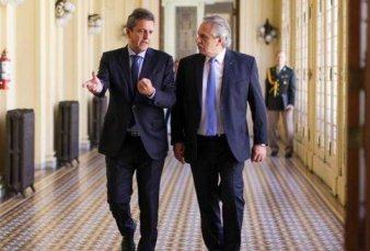 Massa se re�ne con Fern�ndez y se acerca al Gabinete
