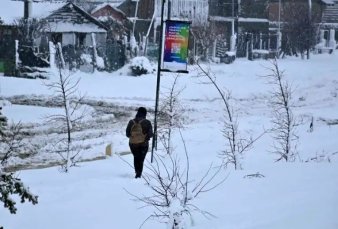 Suspenden las clases en Bariloche a causa de un temporal de nieve