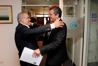 Sergio Massa visit� Coninagro y crece la expectativa de anuncios sobre el d�lar soja