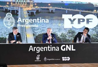 YPF y Petronas invertirn US$10.000 millones para exportar gas licuado