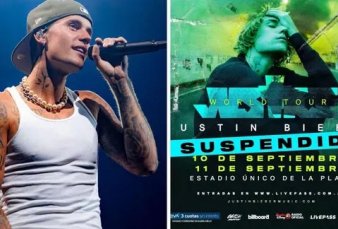 Justin Bieber suspendi sus shows en Argentina