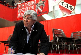 Moyano se va de Independiente y pierde la vicepresidencia de AFA