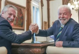 Alberto Fern�ndez se reuni� con Lula en Brasil y comenzaron a delinear la agenda com�n