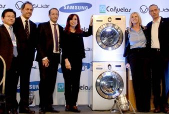 Samsung exportará lavarropas a Uruguay