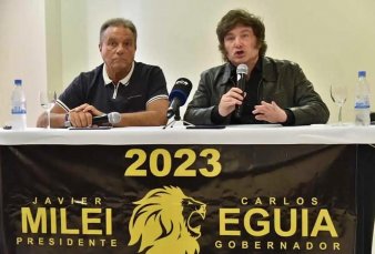 En Neuqu�n, Milei pidi� privatizar YPF, "un aguantadero de corruptos y �oquis"