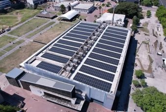 La Rural instaló el parque solar privado más grande de la Ciudad